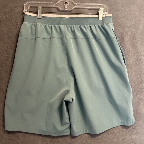 Fabletics Fundamental Shorts Unlined Athletic 7" Inseam Mens Size M Arctic Wave - Picture 6 of 14